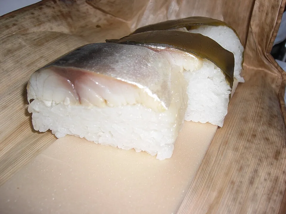 Pressed Saba-zushi
